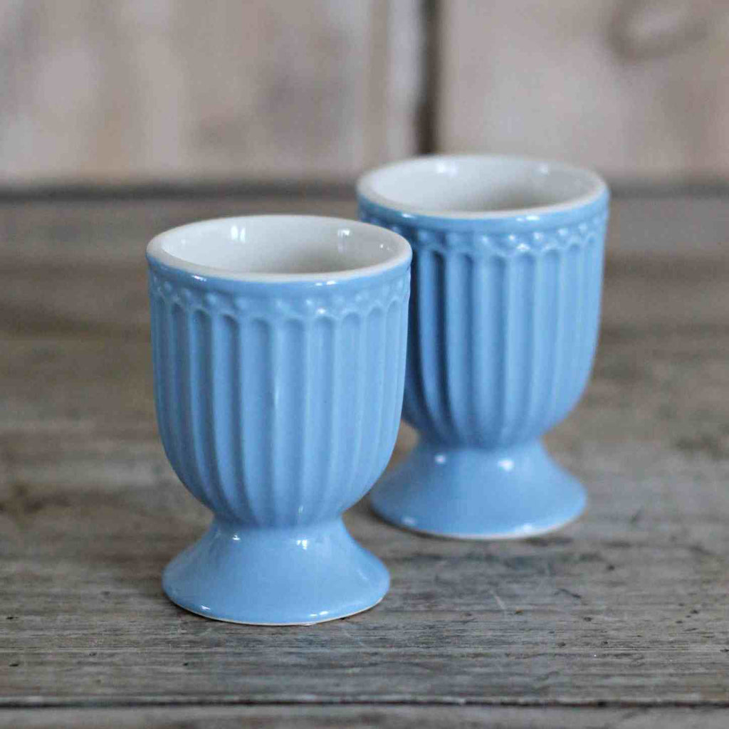 Ceramic Egg Cup - Cornflower Blue