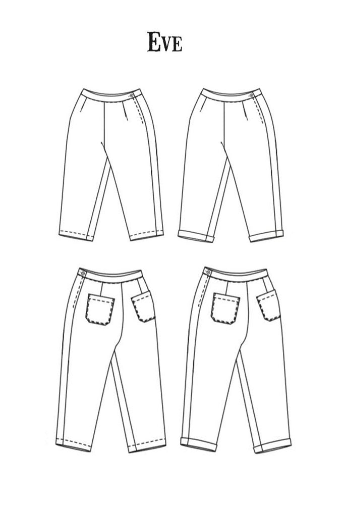 Eve Trouser Pattern by Merchant & Mills