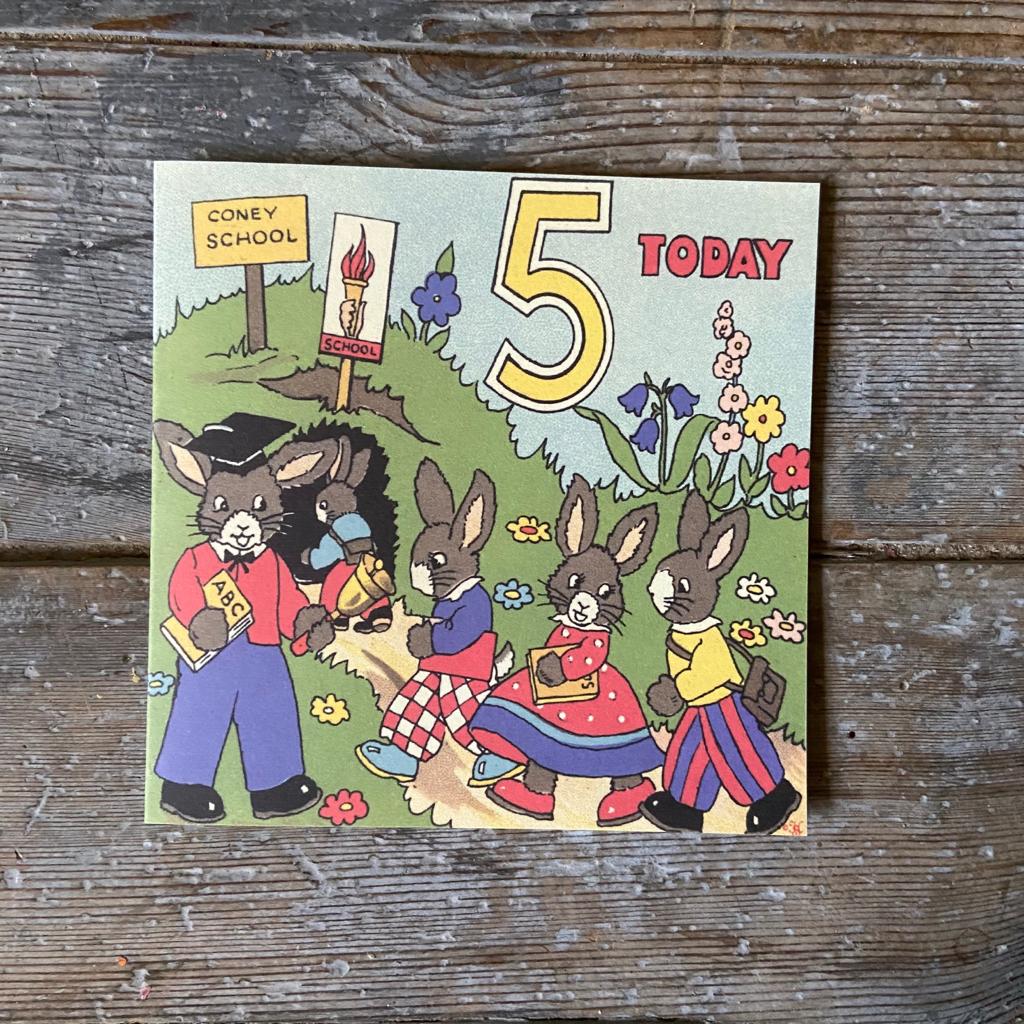 5 Today - Birthday card – Closet & Botts