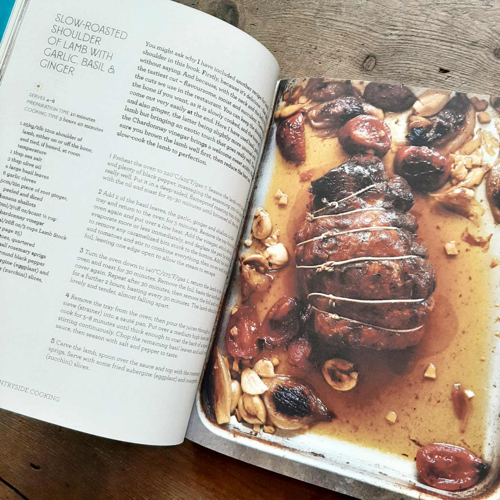 French Countryside Cooking roast lamb