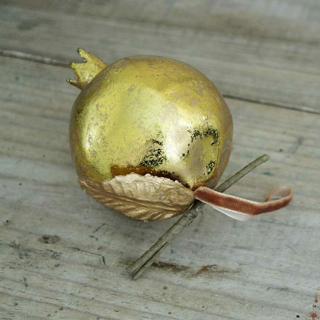 elegant Antique Gold Pomegranate decoration