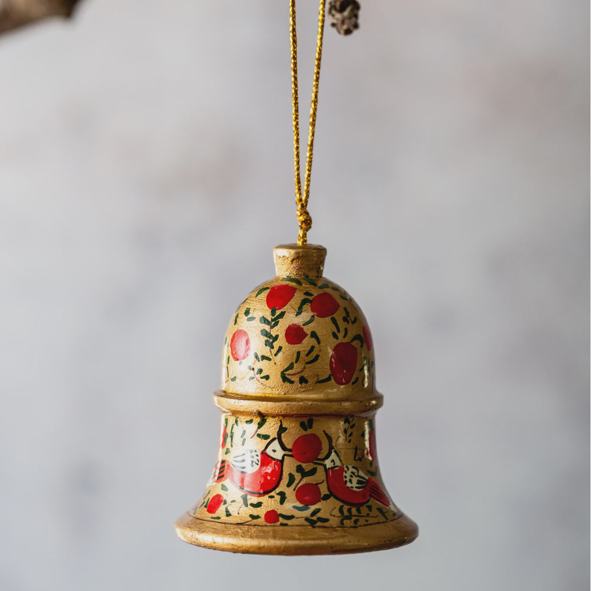 Hand Painted Jingle Bell Decoration