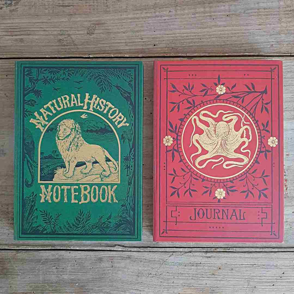 Lined Journal, Vintage Book Covers