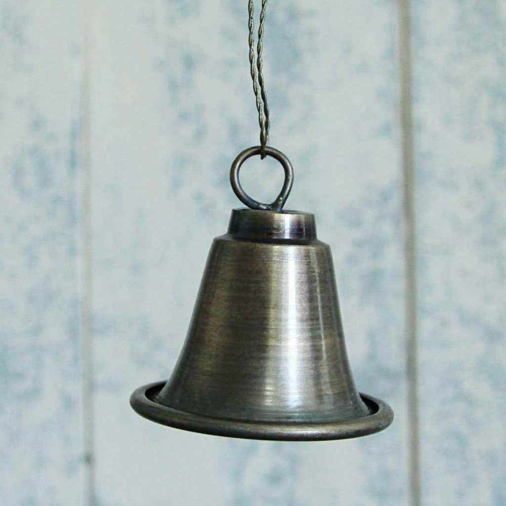 Antique gold bell decoration - Large