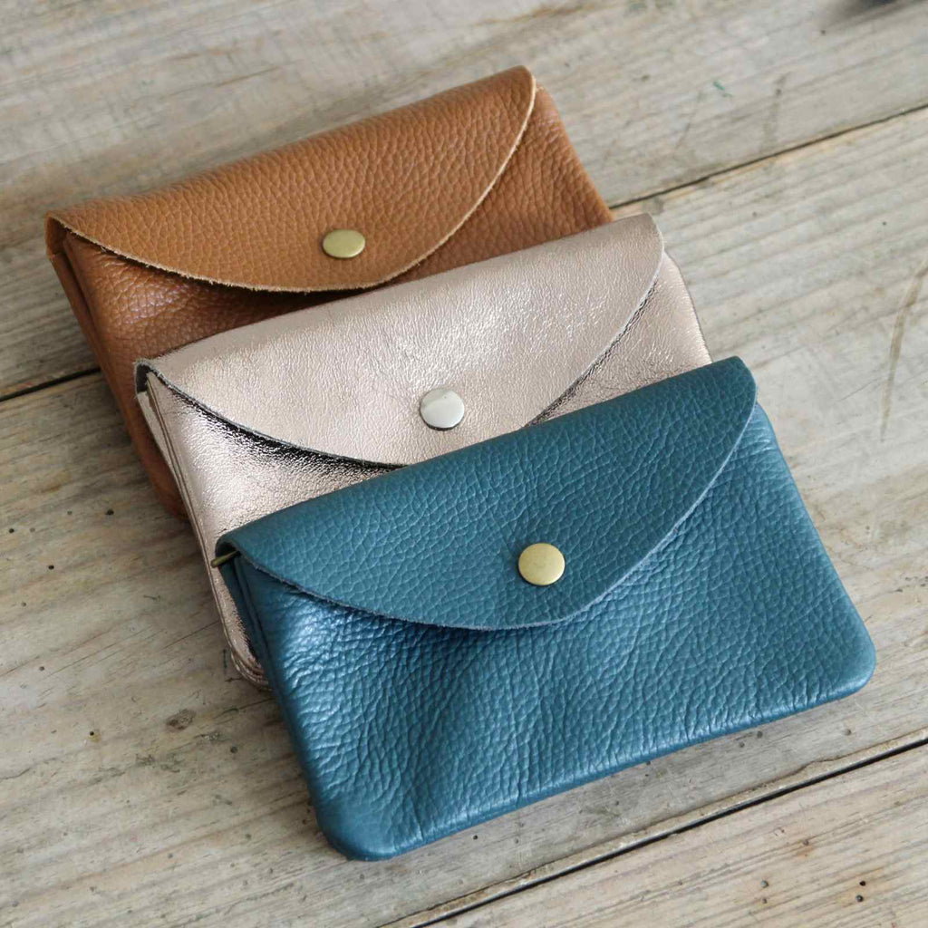 Leather purse made from 100% leather