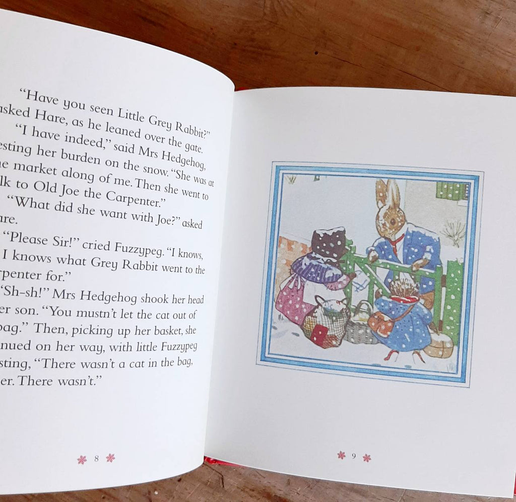 Little Grey Rabbit's Christmas Book contents