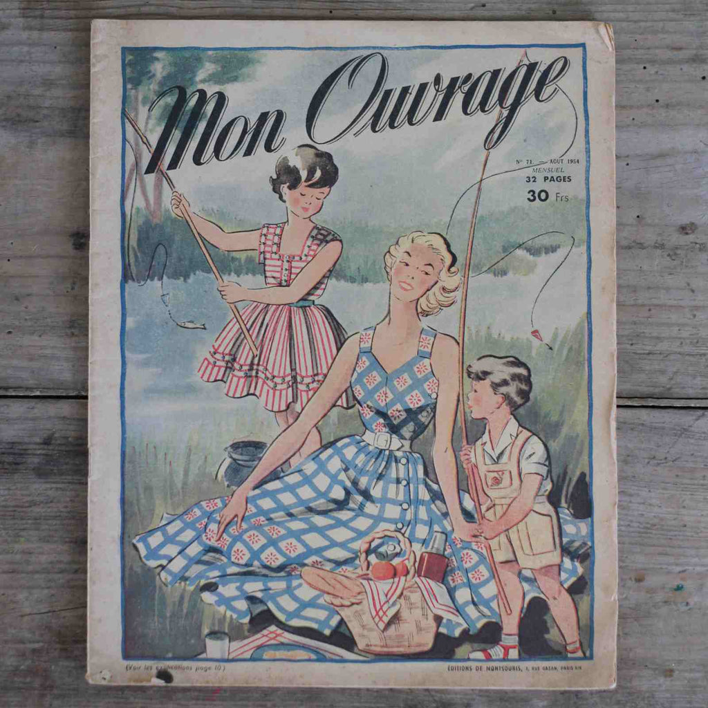 Vintage French Magazine