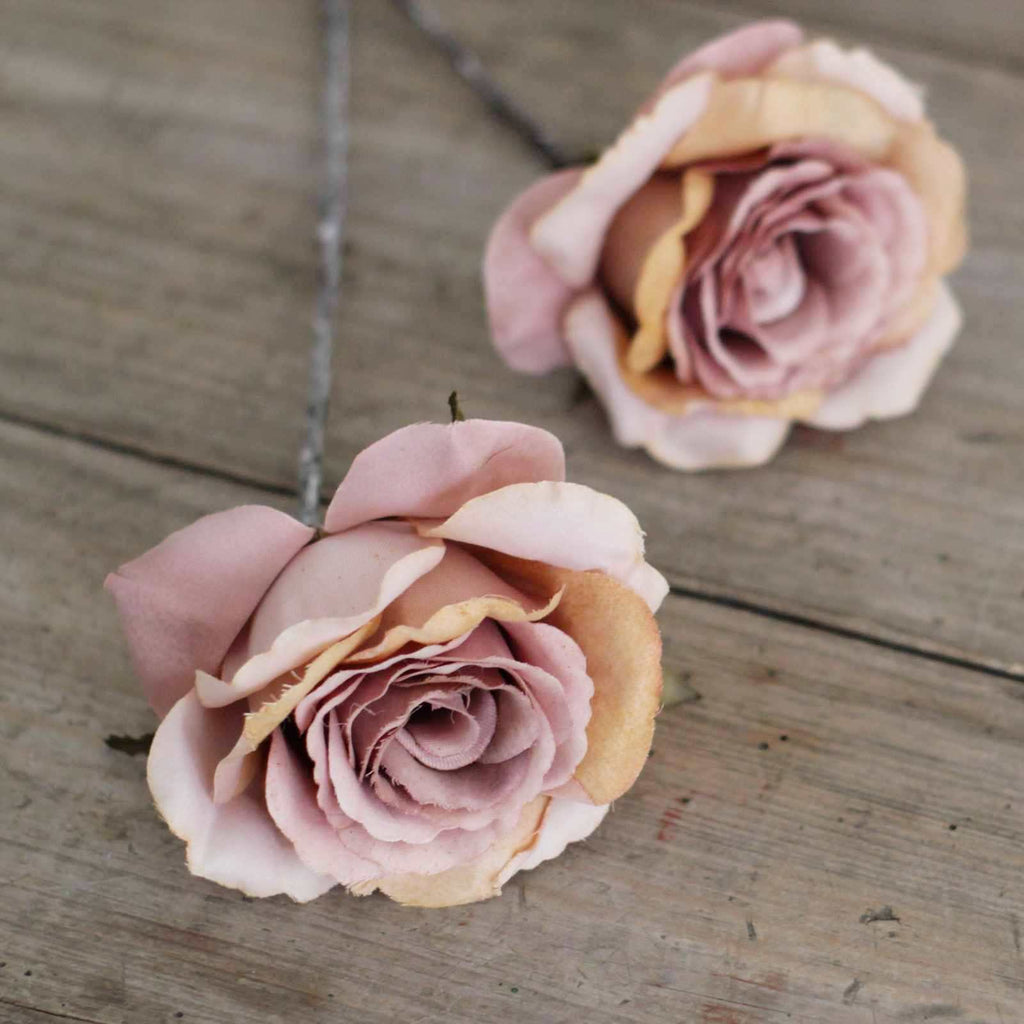 Silk Flowers - Blush Pink Rose