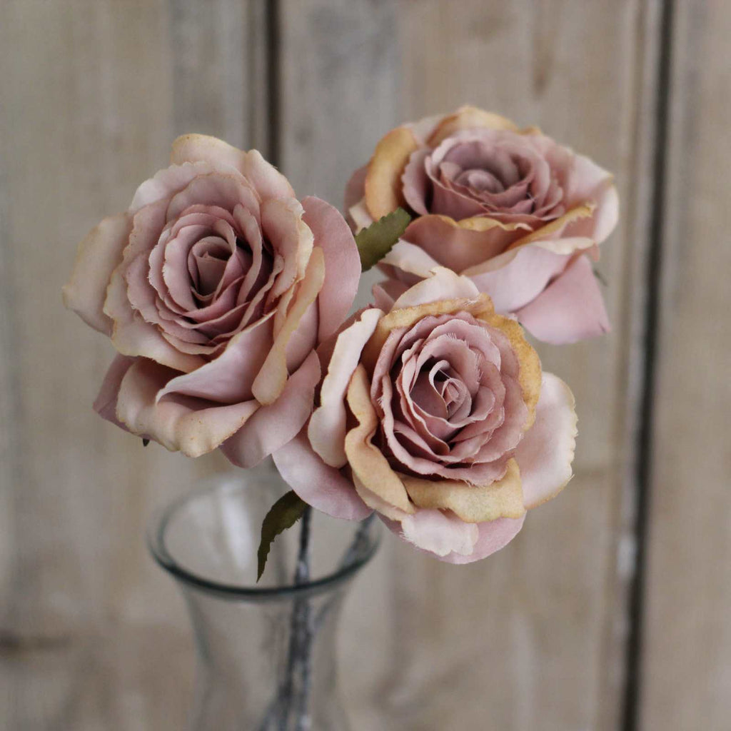 Silk Flowers - Blush Pink Rose