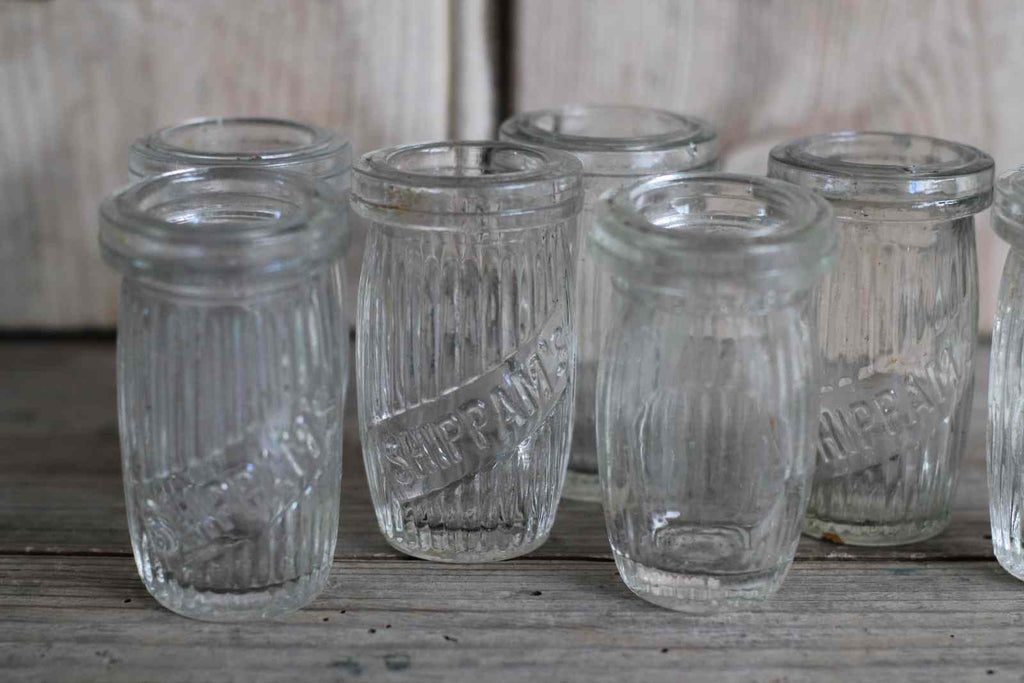 Vintage Shippam's Glass Jar