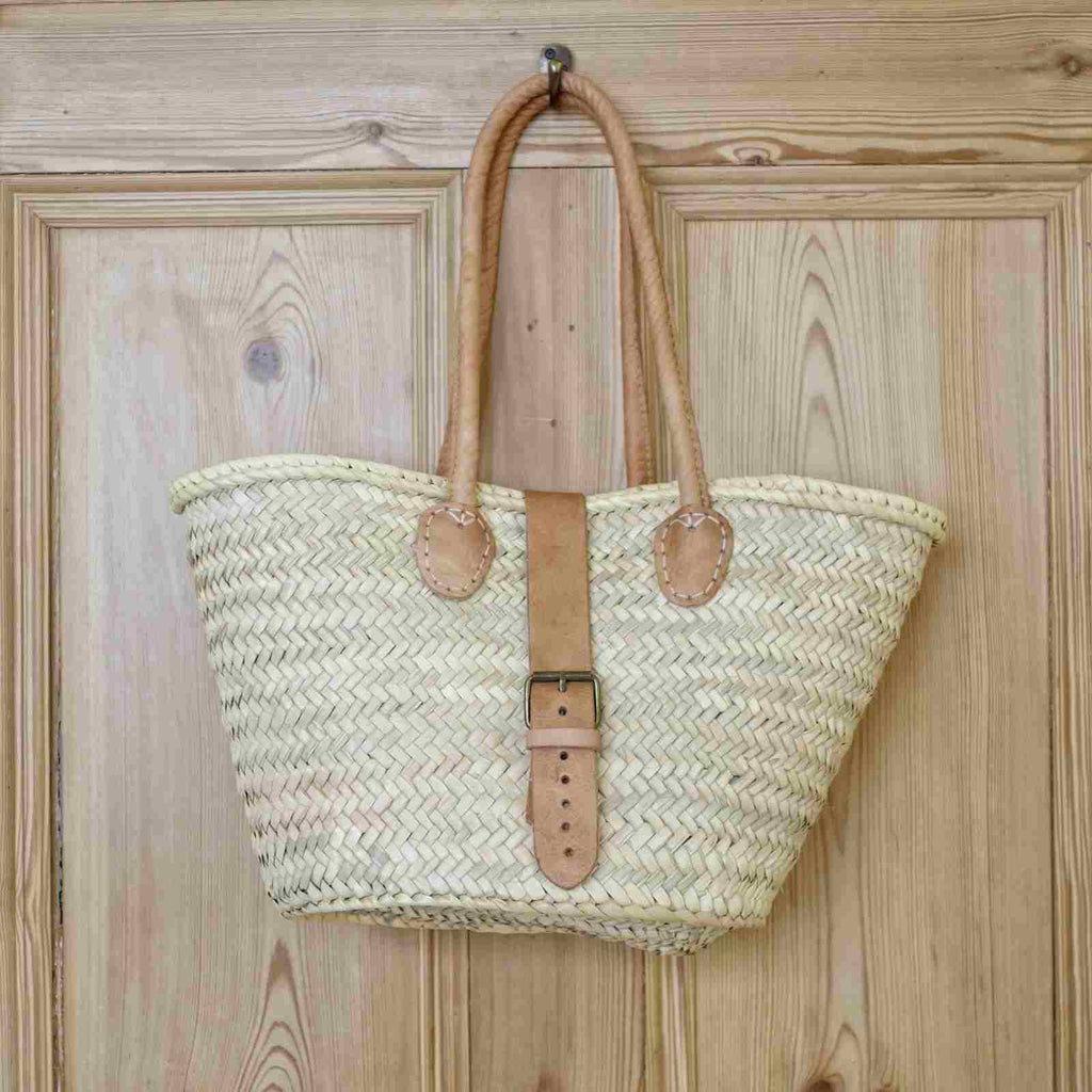Small Shopping Basket with Buckle