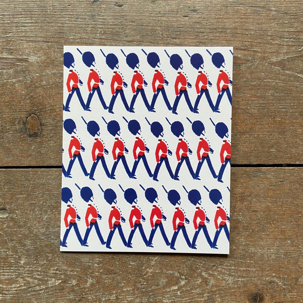 Soldiers - Greeting card - Homeware Store, vintage card