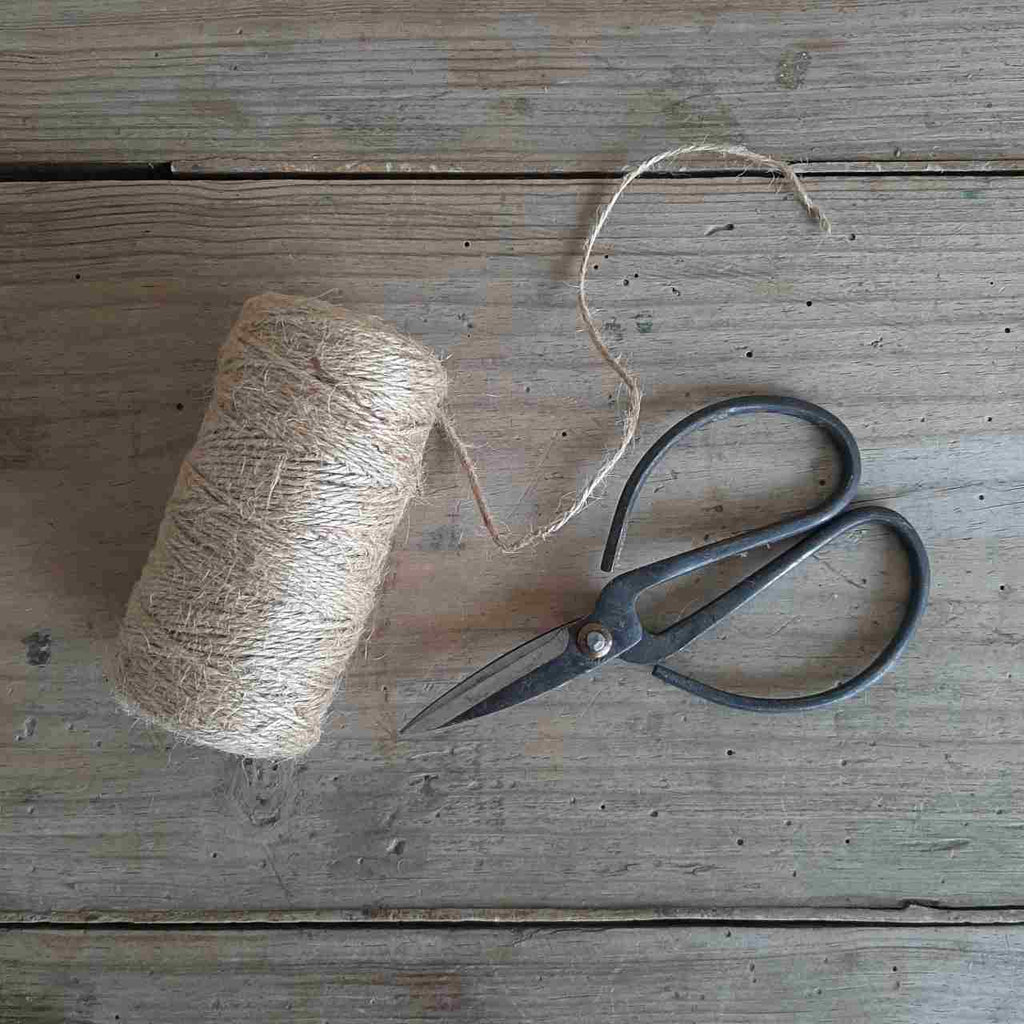 Jute string, natural twine