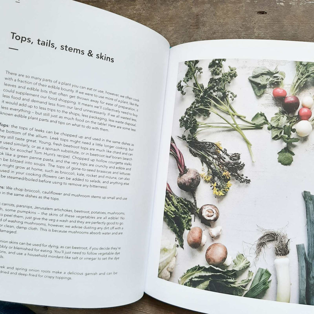 sustainable kitchen book interior