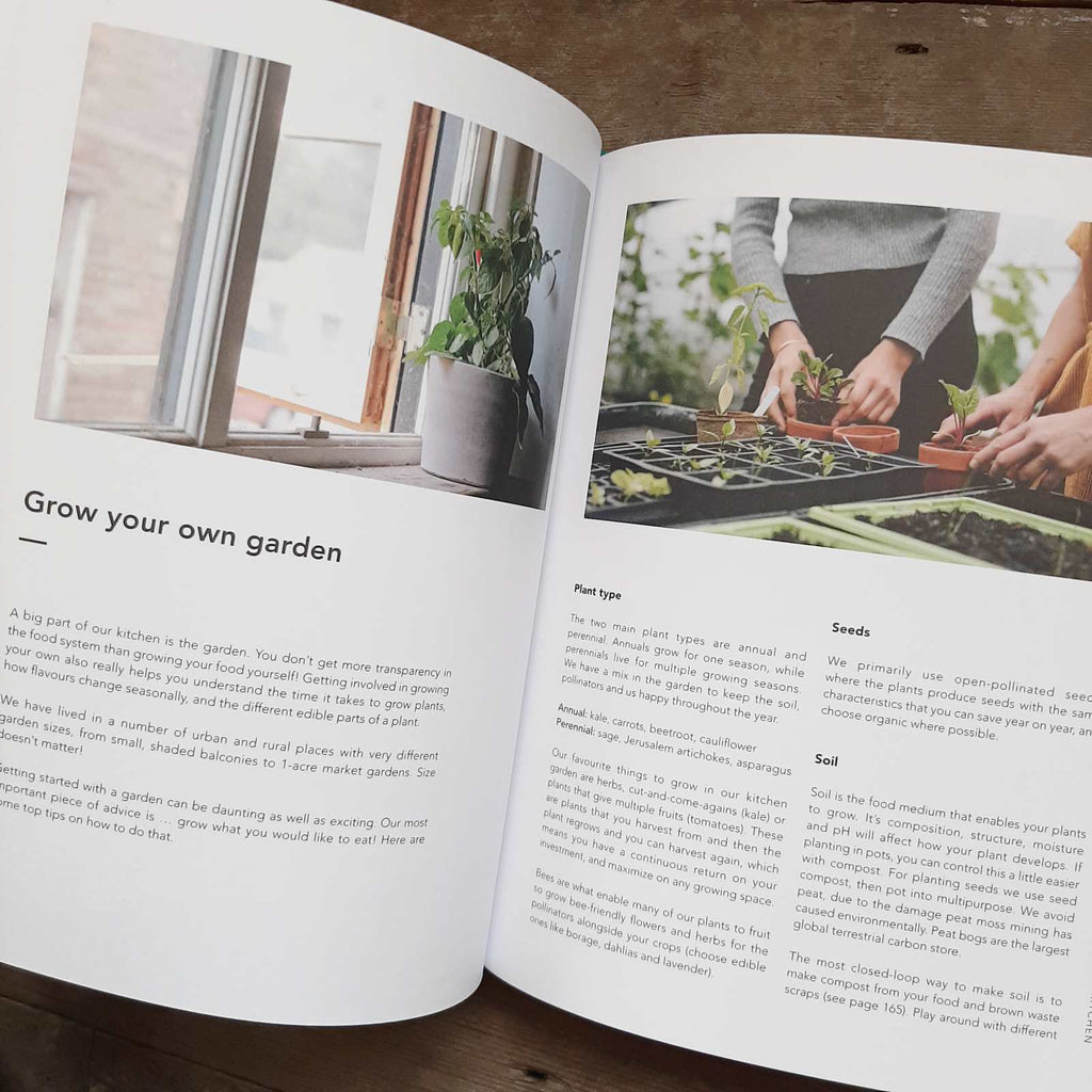 sustainable kitchen grow your own garden