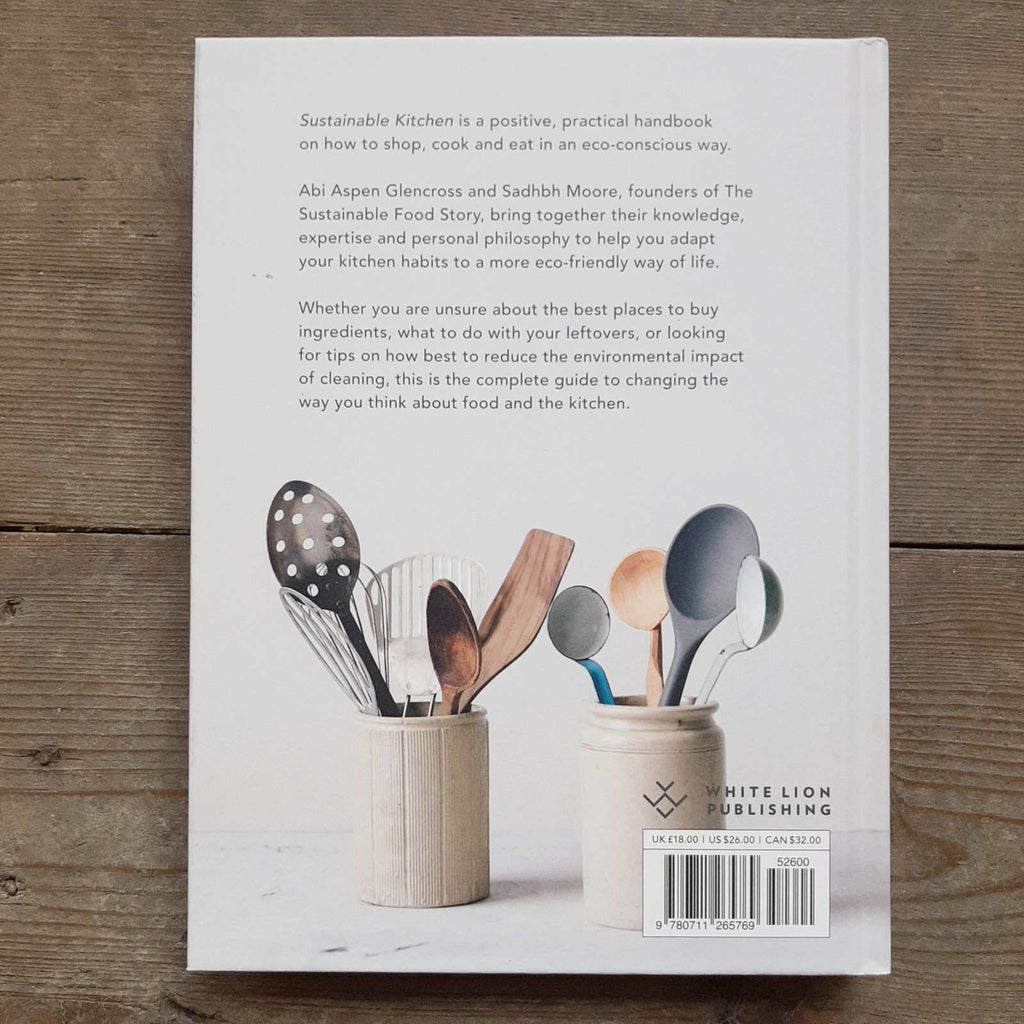 sustainable kitchen book back cover