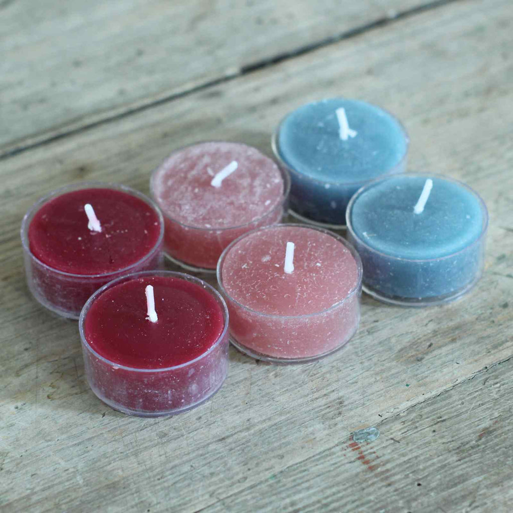 Coloured Tealight Candles