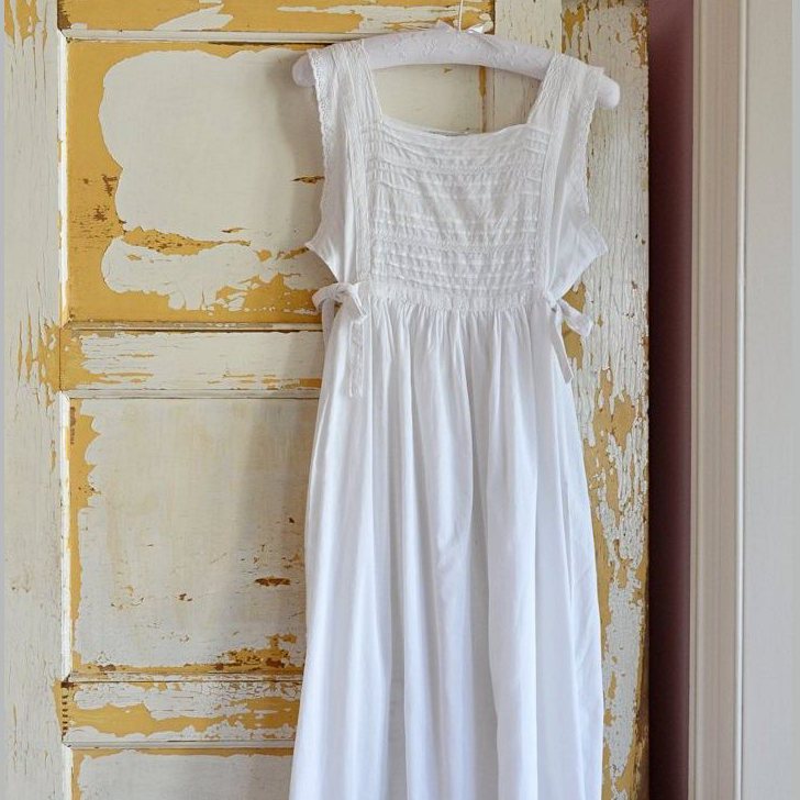 White Nightdress, vintage nighty